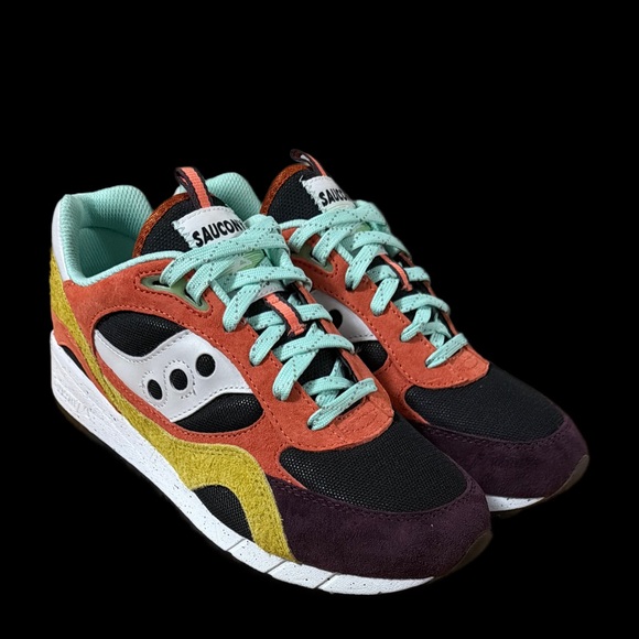 Saucony multicolor suede and mesh Lifestyle runner Men’s Size 11 🔥NEW🔥 - Picture 2 of 11